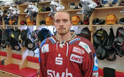 Kristers Gudlevskis fängt für die Pinguine