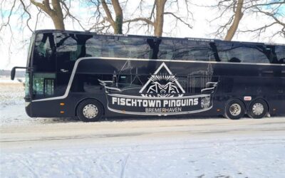 Fischtown Pinguins: Busfahrer trotzen dem Schnee und Eis