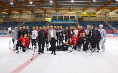 swb und Pinguins heiß auf Eis