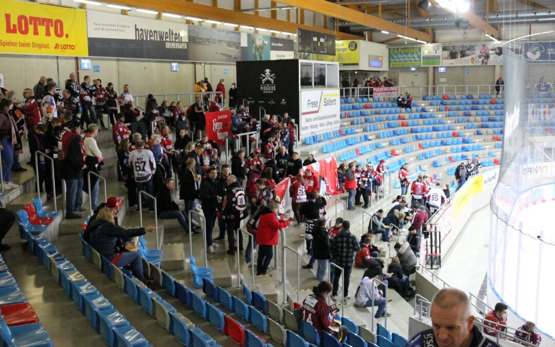 2G-Regelung bei Heimspielen der Pinguins