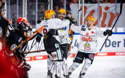 Pinguins kämpfen sich gegen Wolfsburg zurück