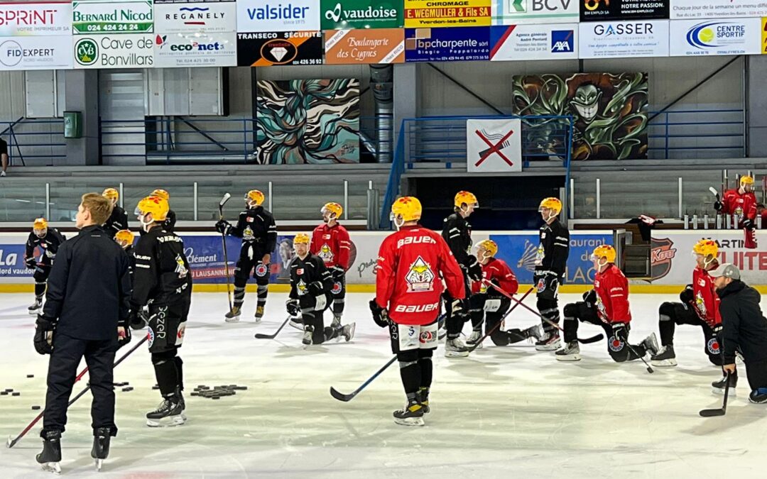 Testspiel gegen HC Fribourg-Gotteron