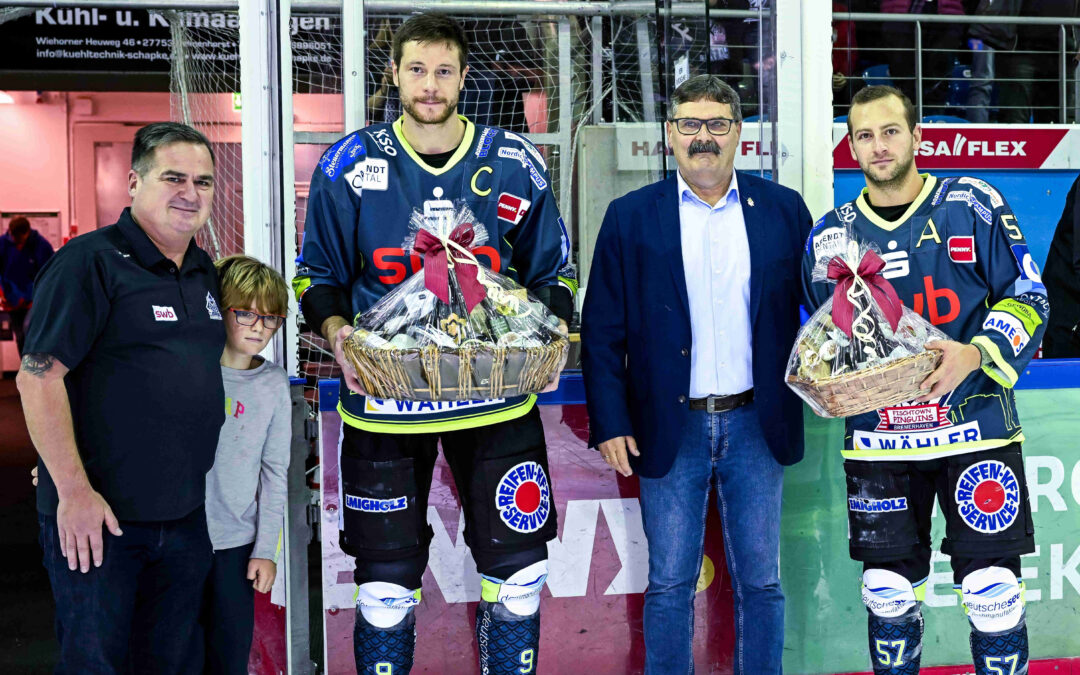 Jubilare bei den Pinguins