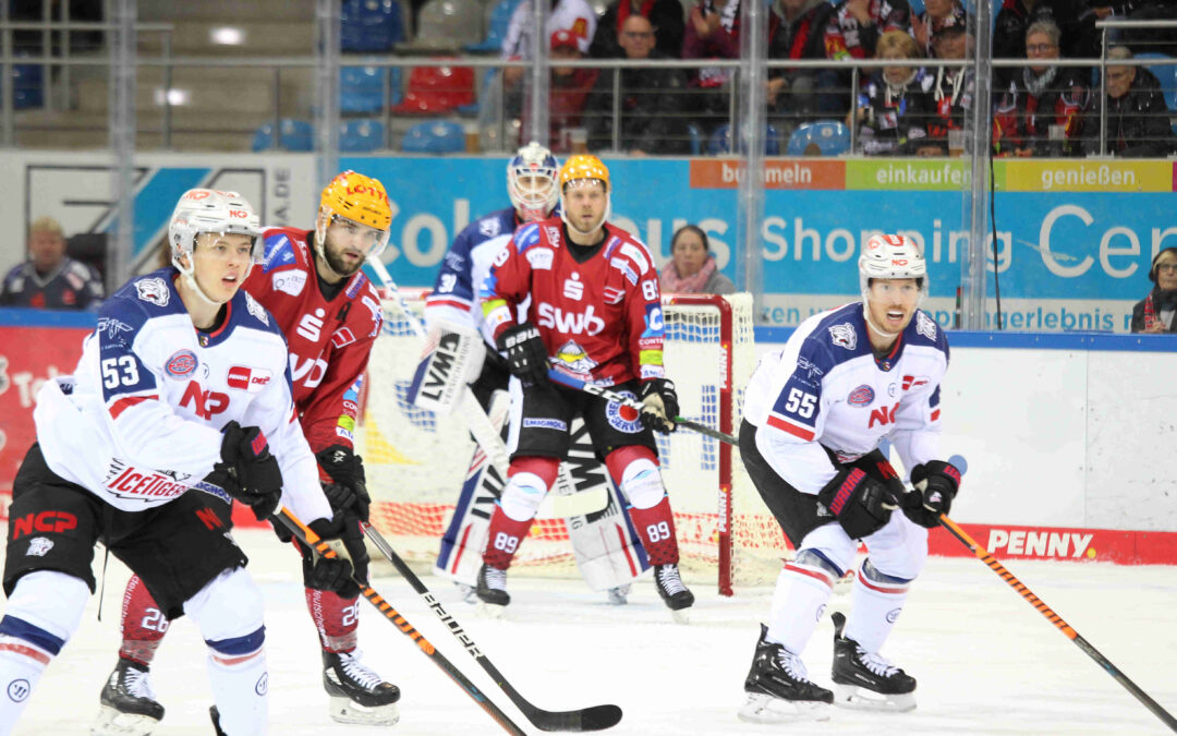Letztes Heimspiel der Hauptrunde vor der ersten Playoff-Runde – zu Gast die Nürnberg Ice Tigers