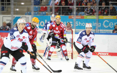 Letztes Heimspiel der Hauptrunde vor der ersten Playoff-Runde – zu Gast die Nürnberg Ice Tigers