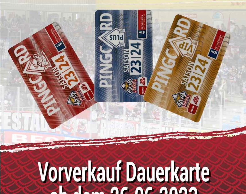 Vorverkauf der Dauerkarten für Bestandkunden beginnt heute