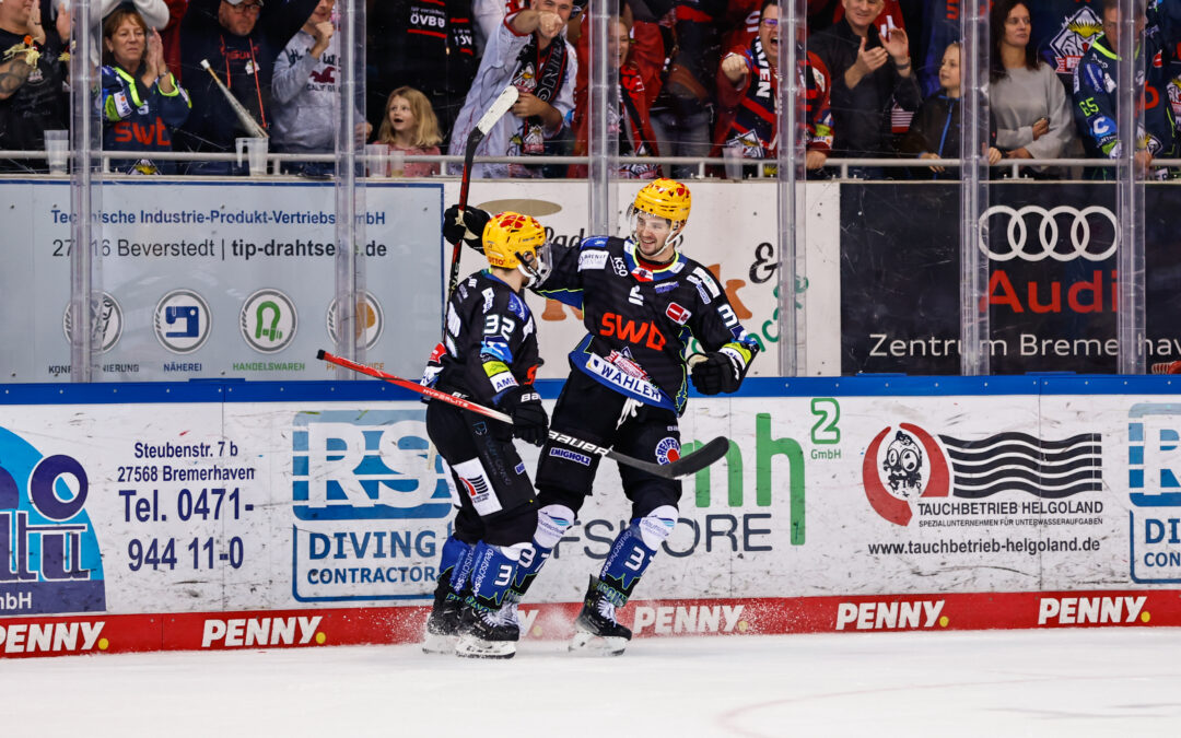 Pinguins gewinnen ein spannendes Spiel mit 3:2 nach Verlängerung
