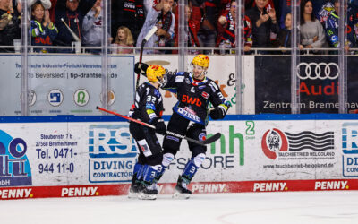 Pinguins gewinnen ein spannendes Spiel mit 3:2 nach Verlängerung