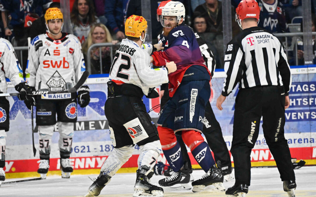 Pinguins am Wochenende zweimal auswärts – morgen Partie gegen die Adler Mannheim