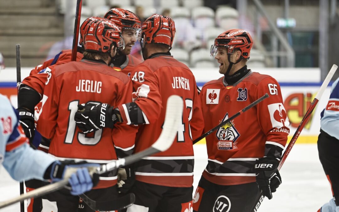 Pinguins gewinnen mit 5:0 in Vojens