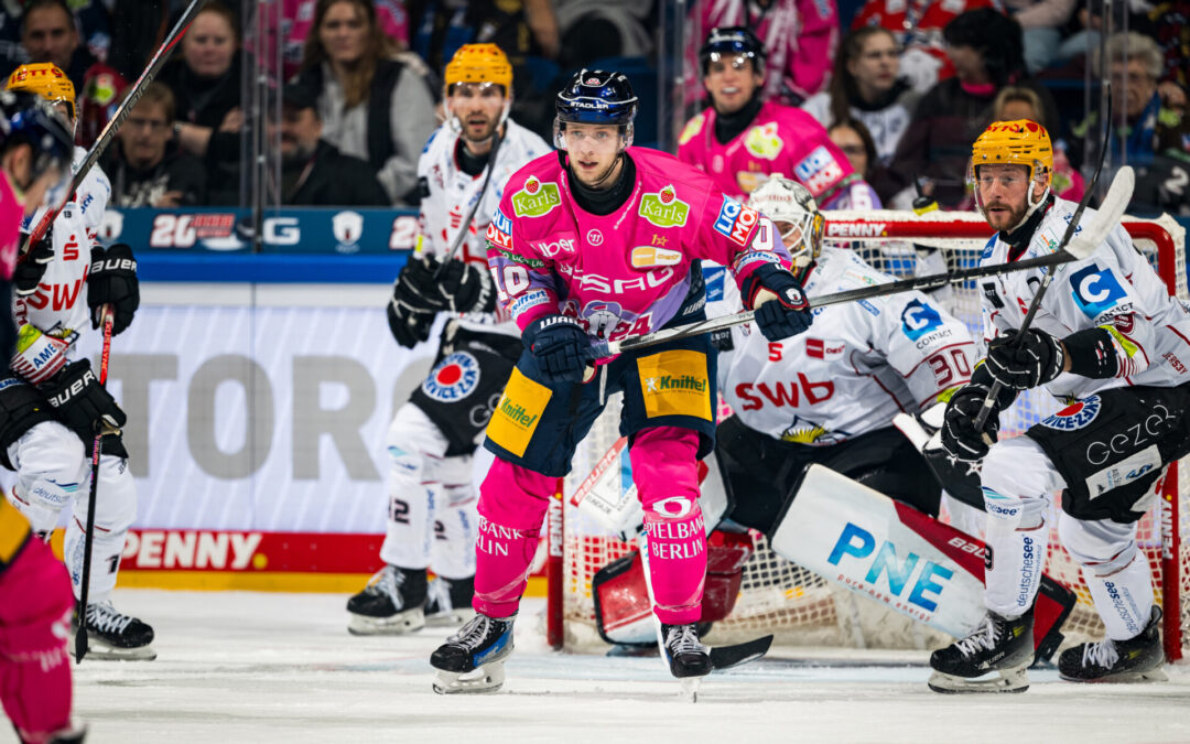 Pinguins verlieren knapp mit 3:4 in Berlin