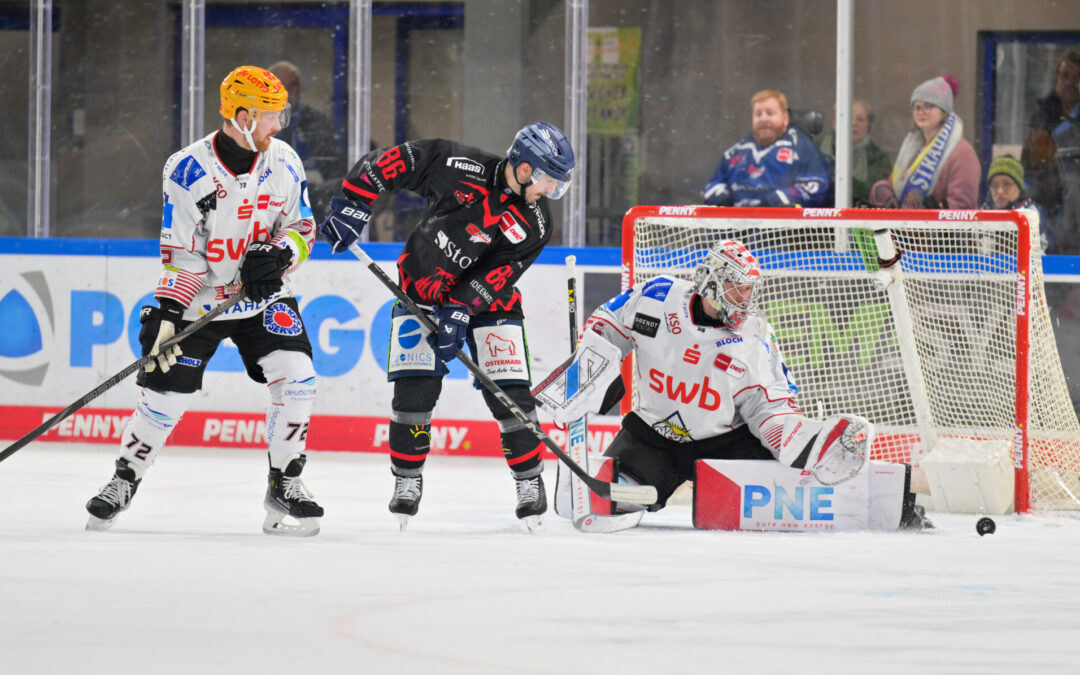Siegesserie gerissen  – 2:4 Niederlage in Straubing