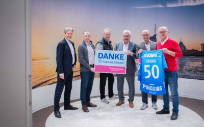 2.000 Euro für das Haven Hospiz – Erfolgreiche Spendenaktion bei den Fischtown Pinguins
