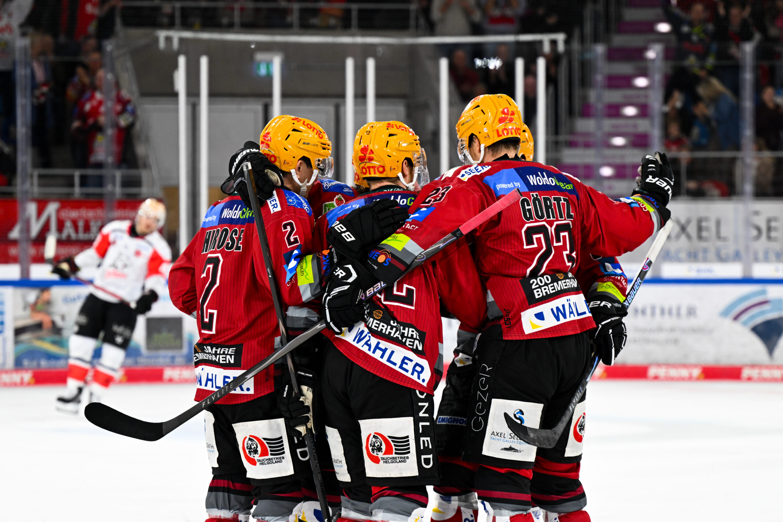 Pinguins Bremerhaven gegen Nürnberg Ice Tigers – PENNY DEL