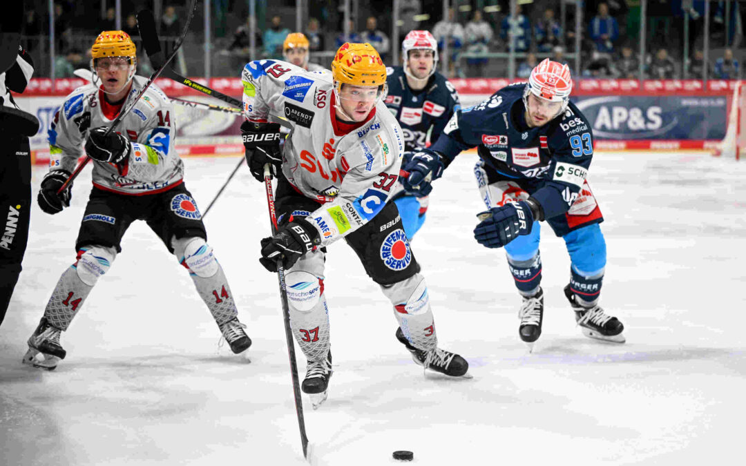 Pinguins reisen zu den Wild Wings